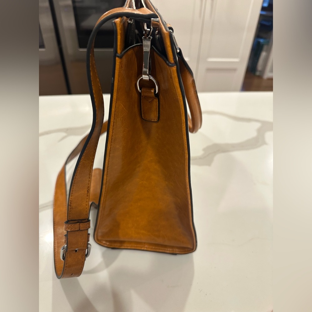 Brahmin Black and Brown Tote Bag - Picture 3 of 6